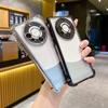Four corners anti-drop electroplating space case for Huawei MATE60PRO for MATE50 mobile phone case with lens film