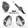 Swatch X OMEGA Rubber Strap with D-Buckle (Black & Gray/Moon)