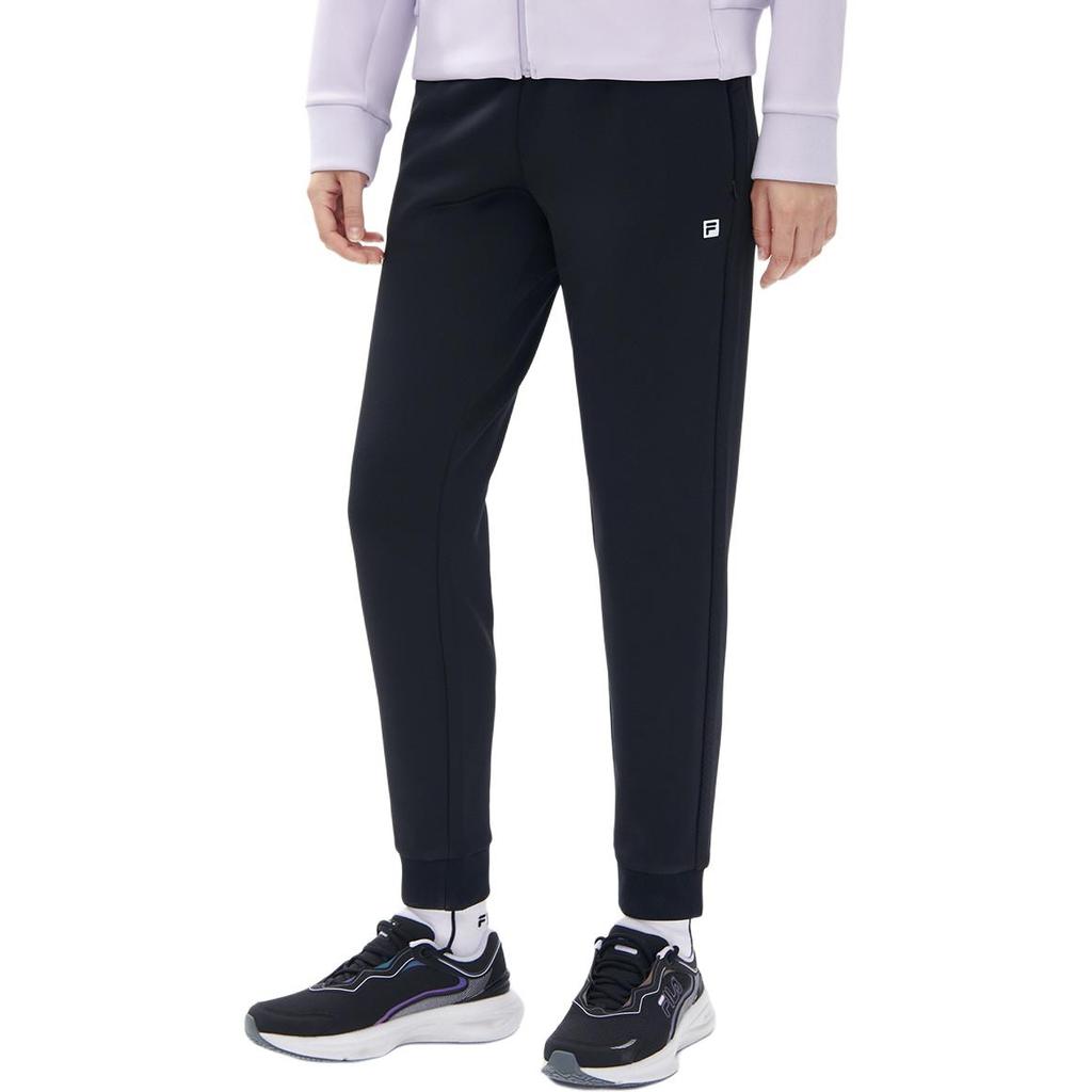 Fila Casual Fashion Long Knit Sports Pants Men Bottoms Black A11M321602FBK
