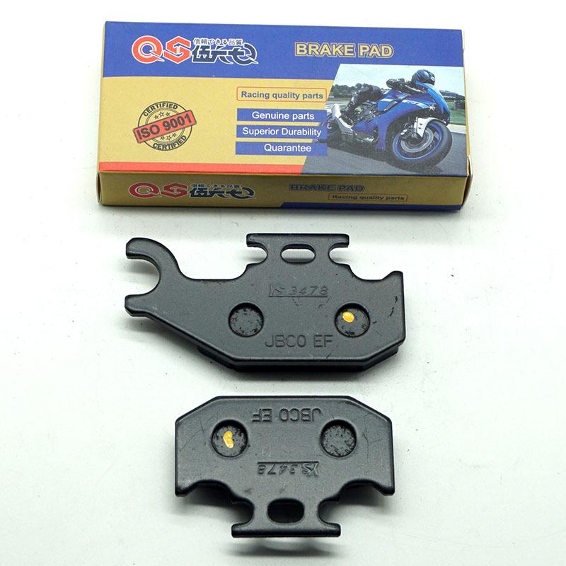 

Motorcycle Front Rear Brake Pads for YAMAHA YFM400A Kodiak 2WD Automatic YFM400FA 2000 2001 2004 Big Bear 400 4x4 2005 2006 Rear Brake pads