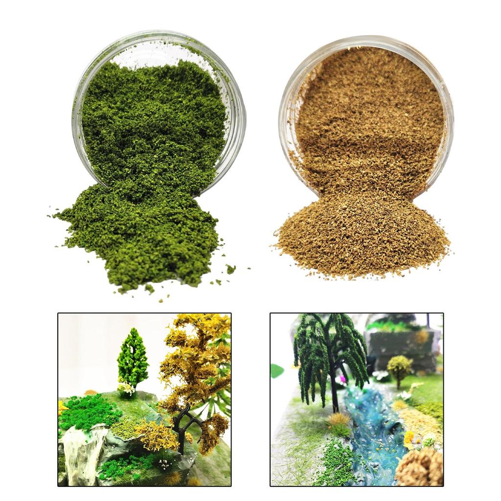 Miniature Synthetic Turf Ground Cover for Model Architecture Layout Props Teens