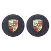 2pcs 7cm Non-slip Car Water Cup Pad For Bottle Holder Car Interior Holders For Porsche Cayenne Panamera Macan 911 718 Cayman 918 WH2