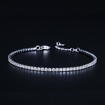 Women Jewelry Fashion Charming 925 Sterling Silver Tennis Bracelet for Girl Lady Women
