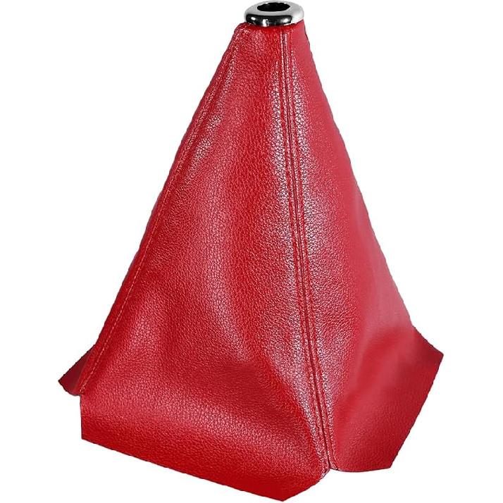 Car Shift Knob Dust Cover, Gear Shift Knob Cover for Protection, Leather Manual/Automatic Shifter Shift Boots Cover, Decorate Car Interior, Universal