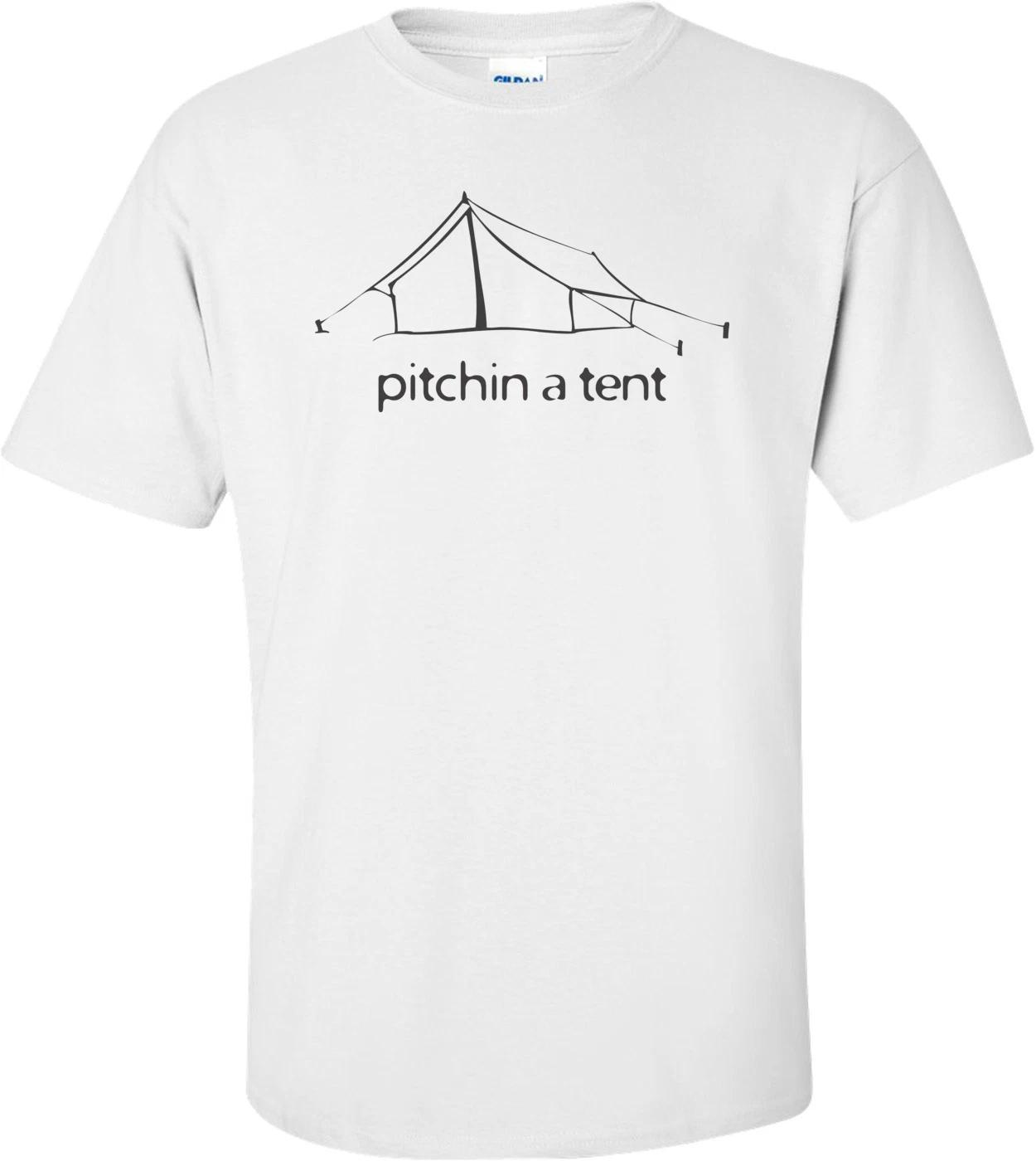 

Pitchin A Tent T-shirt S