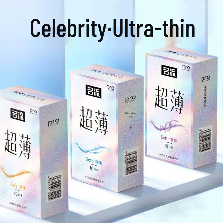 Celebrity Ultra-Dünne Hyaluronsäure-Kondome: Lang anhaltend, Extra Stärke für gesteigertes Vergnügen