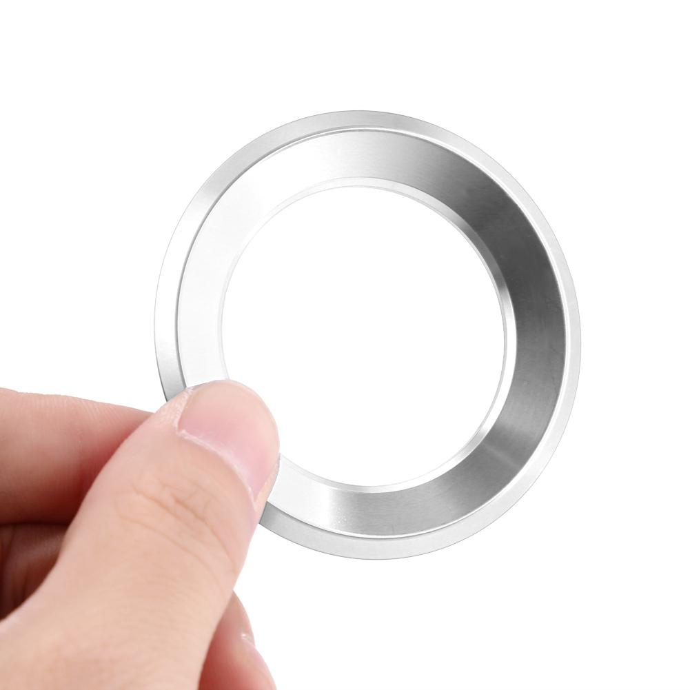 Osłona Pierścienia Kierownicy Samochodowej dla Octavia A7 A5 Rapid Fabia Superb 2012?2016 Srebrny