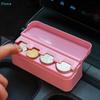Car Coin Sorting Storage Box, Portable Organizer for Vehicle & Daily Use