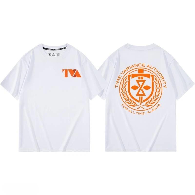 Childrens Tshirt Trendy Cool Marvel TVA Printed Parent Child Wear 2026 Summer New Cotton Short Sleeved Unisexs and Womens Top