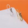 Elegant Punk Inspired Snake Earrings with Detailing Comfortable Earrings Suitable for Adding Edge to Various Outfits