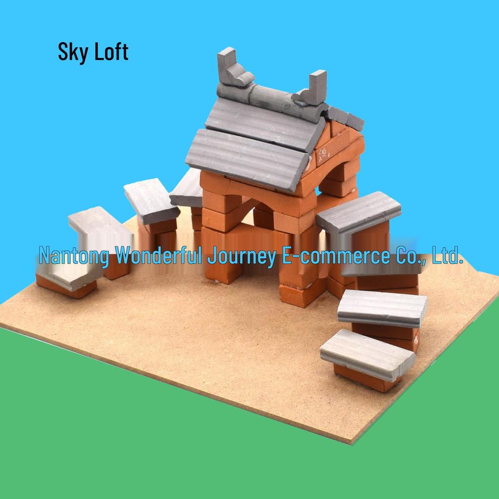 Little Bricklayer DIY Cement House Building Blocks - Educational Toy for Children