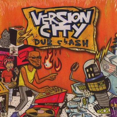 LP Record VERSION CITY ROCKERS - Version City Dub Clash STU011 Stubborn Record 1999 US Reggae, Ska & Dub Used