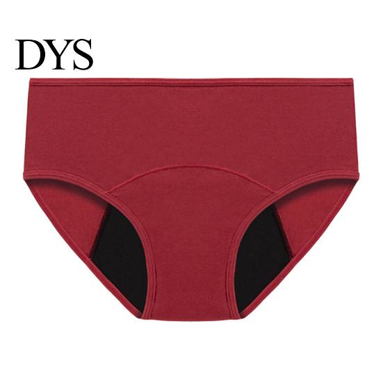 Briefs Low-rise High Elastic Waterproof Layer Cotton Crotch Menstrual Physiological Period Panties Women Leakproof Solid Color