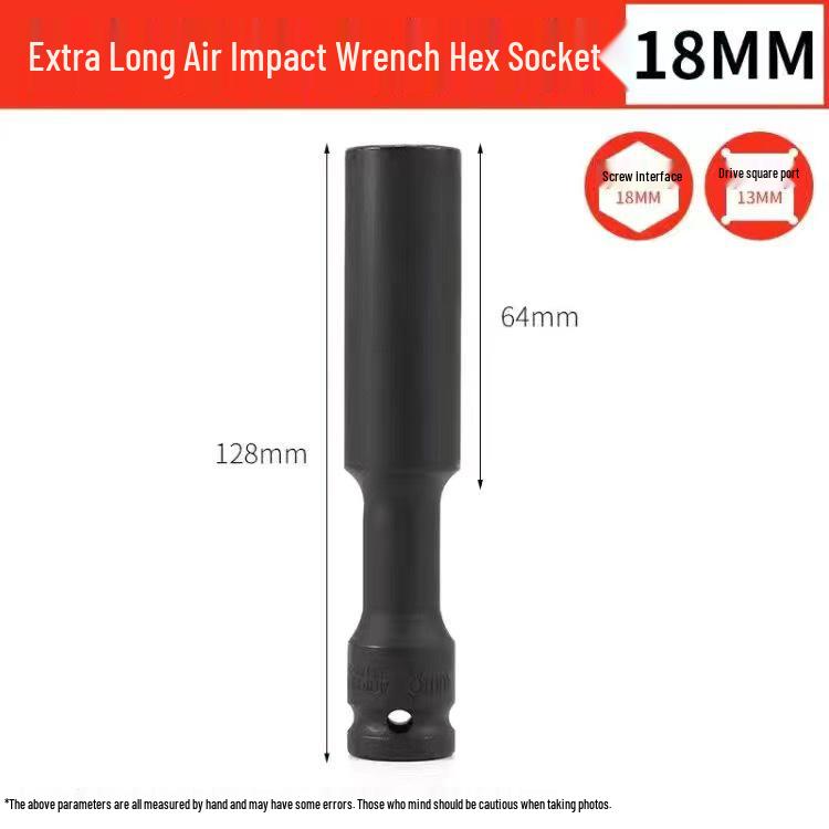 1/2 Hex Thin Wall Extended Electric Wrench Socket