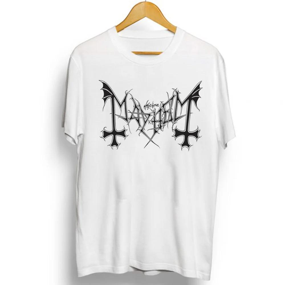 Rapper Mayhem Death Metal Cool T Shirt Men Women Oversized Tee Shirts 2022 Summer Short Sleeve Fashion Cotton Tees Tops XS-3XL