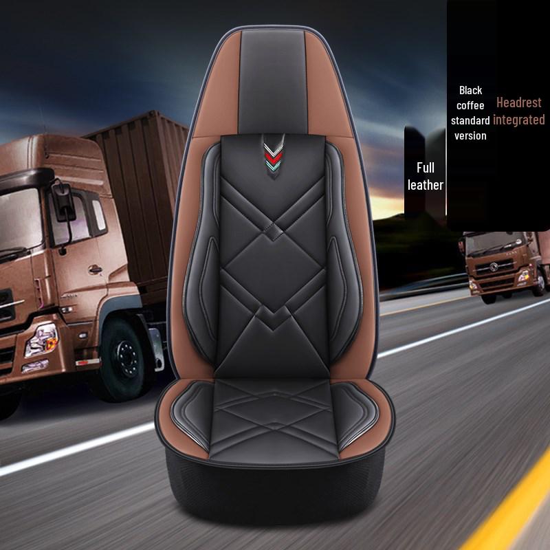 Delong M3000 All-Season Leather Seat Cover for Truck (Main Driver)