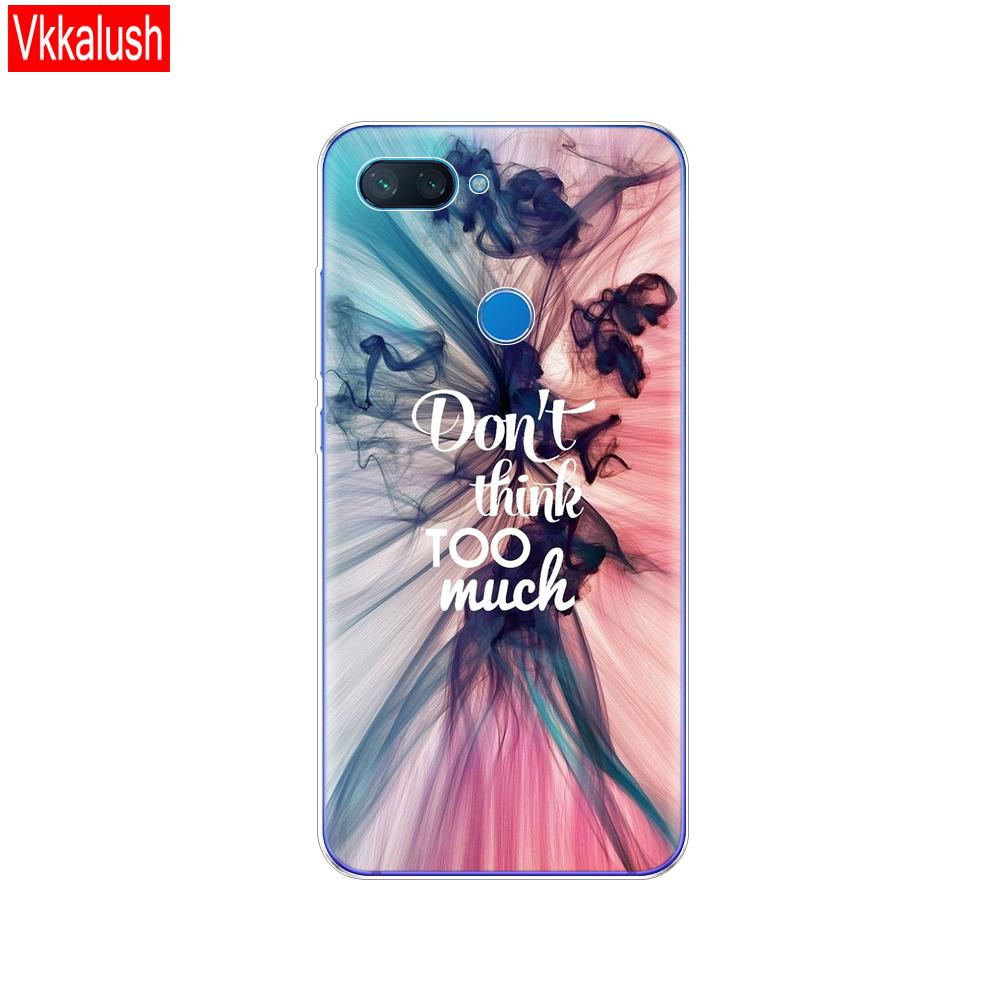 Silikonhülle Für Xiaomi mi 8 LITE Hülle 6,26 Zoll klar TPU niedliche Hülle Für Xiaomi mi 8 lite Rückseite Für Xiaomi mi8 coque capa