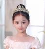 Princess Crown Headdress for Girls - Elegant Hair Accessory for Dance and Birthday Gifts