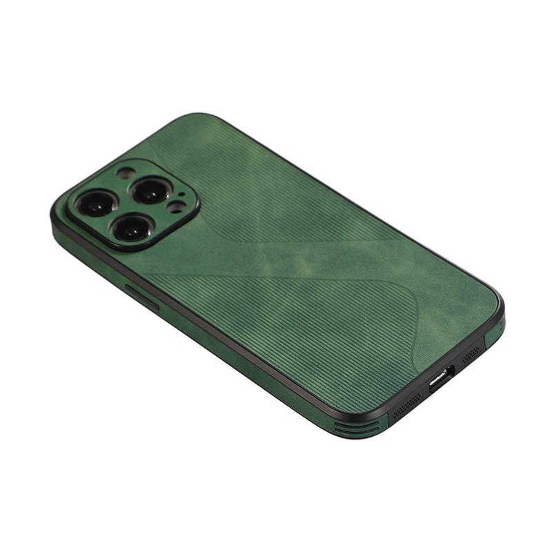 Leather Phone Case Quakeproof Phone Case For iPhone 17 ProMax Air 16 Pro 15 Plus 14 13 12 Mini 11 Pro Max XSMax Cover
