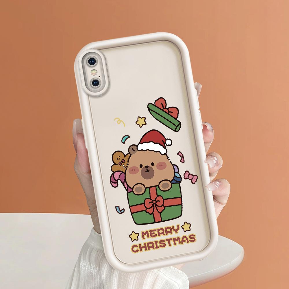 Cute KAPIBARA Soft Phone Casing for Realme OPPO Reno VIVO Infinix Tecno Oneplus Full Cover Camera Shockproof Protection Rubber Case Cover