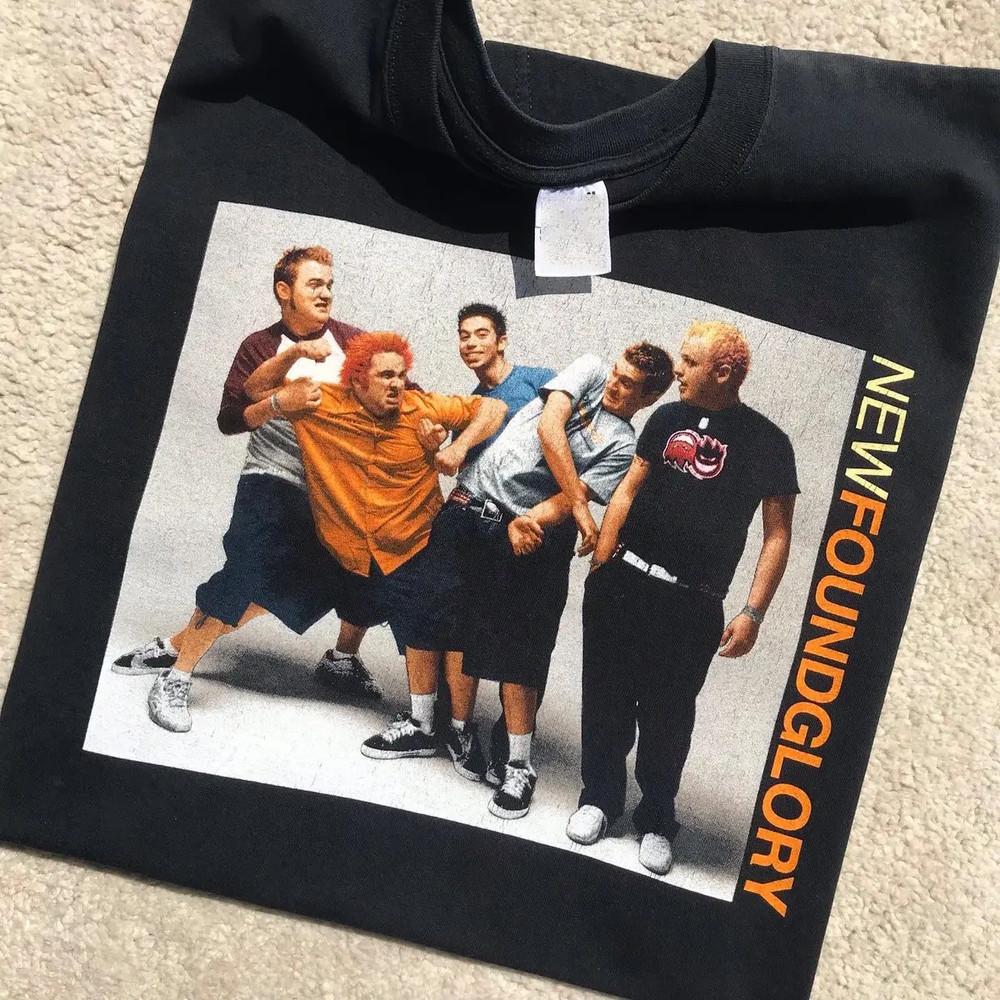 Новый! Футболка New Found Glory Летний Тур 2001 S-5XL PA127 БЕСПЛАТНАЯ ДОСТАВКА Унисекс Футболка XXXXL