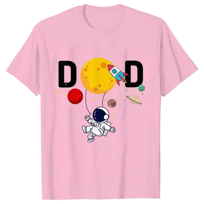 Astronaut Birthday T-shirts Family Astronaut Clothing Rocket Tshirts Short Sleeve Birthday Space Womens T-shirts Clothing