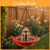 Bird Feeder And Bird Bath Hanging Decor With Automatic Feed System For Garden And Balcony