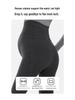 2025 New Plus Size Fleece Lined Maternity Tights - Comfortable Abdomen Support for Autumn/Winter