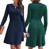 Autunno Inverno Nuovo Maglione Lungo a Manica Lunga Moda Slim Fit Vestito Maglione