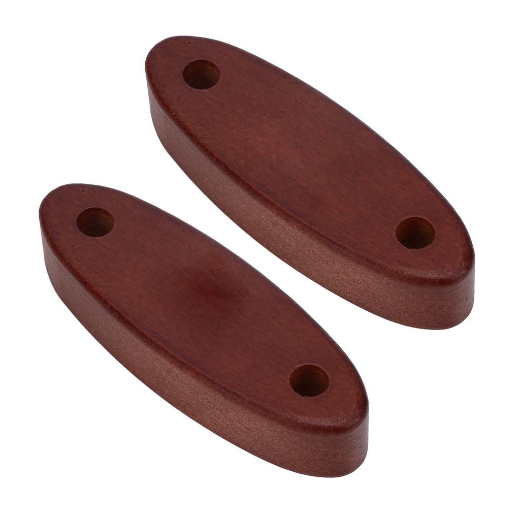 2pcs Wooden Tent Rope Buckle 8mm Windproof Rope Buckle Rope Adjustment Accessories for Camping