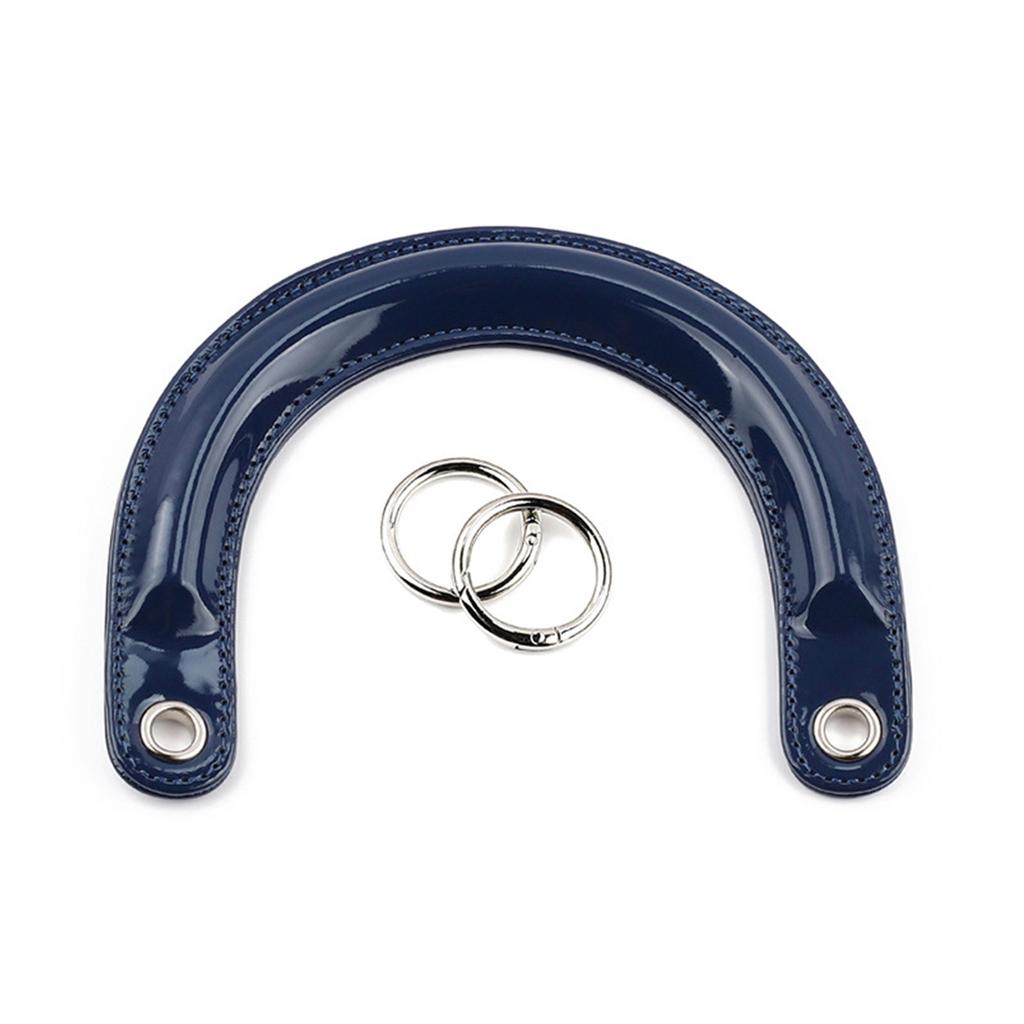 Mâner în formă de U pentru geantă de plajă, geantă împletită, geantă de paie, poșetă de damă DIY, accesorii pentru genți lucrate manual, mânere de schimb pentru geantă de mână
