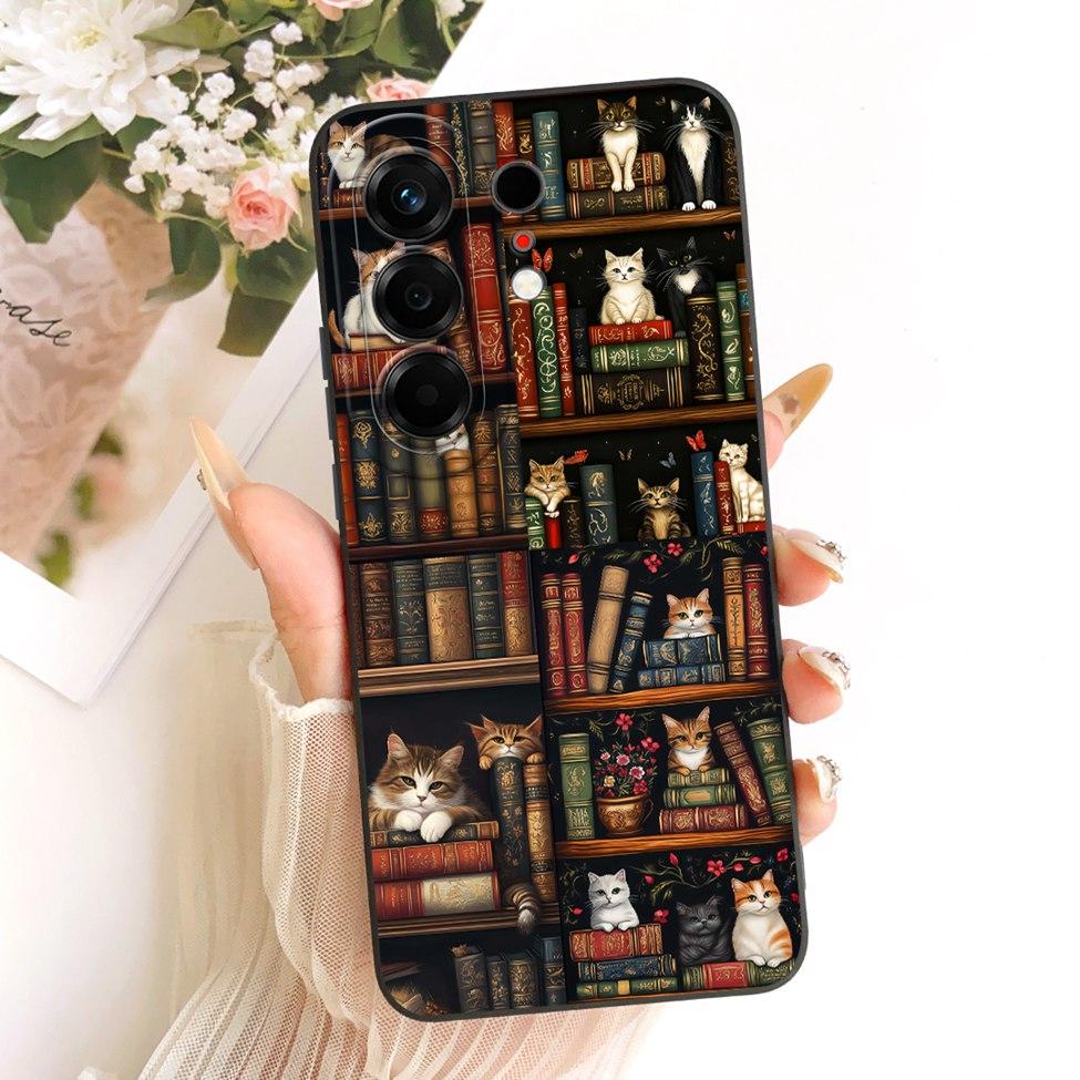 Hülle Für Tecno Camon 50 4G Cover CN5 Luxus Mode Blumen Kawaii Niedlich Bemalt Stoßfest Silikonhülle Für Techno Camon 50 4G