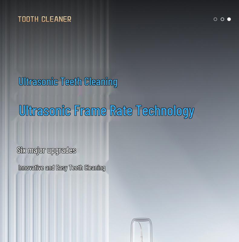 Portable Ultrasonic Water Flosser and Tooth Cleaner