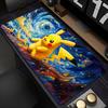 Tappetino per mouse Pokemon Pikachu Computer Laptop Anime Tastiera Mouse Pad XXL Grande Mousepad Tastiere Pad Decorazione per Gamers Tappetino da scrivania