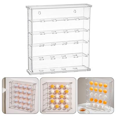 Clear Acrylic Golfs Display Stand 5-Tier Golfs Display Rack Golfs Holder Golfs Showcase Golfs Display Cabinet for Golfs