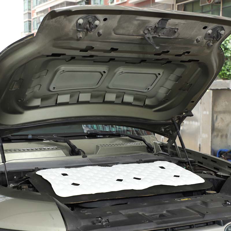 Για 2020-25 Land Rover Defender 90 110 130 L663 βαμβάκι ηχομόνωσης χώρου κινητήρα, πάνελ ηχομόνωσης, μονωτικό καπό