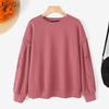 ZANZEA Women Casual Embroidered Splice Long Sleeve Loose Pullover Tops