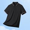 T-shirt Estiva Larga a Maniche Corte Monocolore da Uomo, T-shirt in Seta Ghiacciata