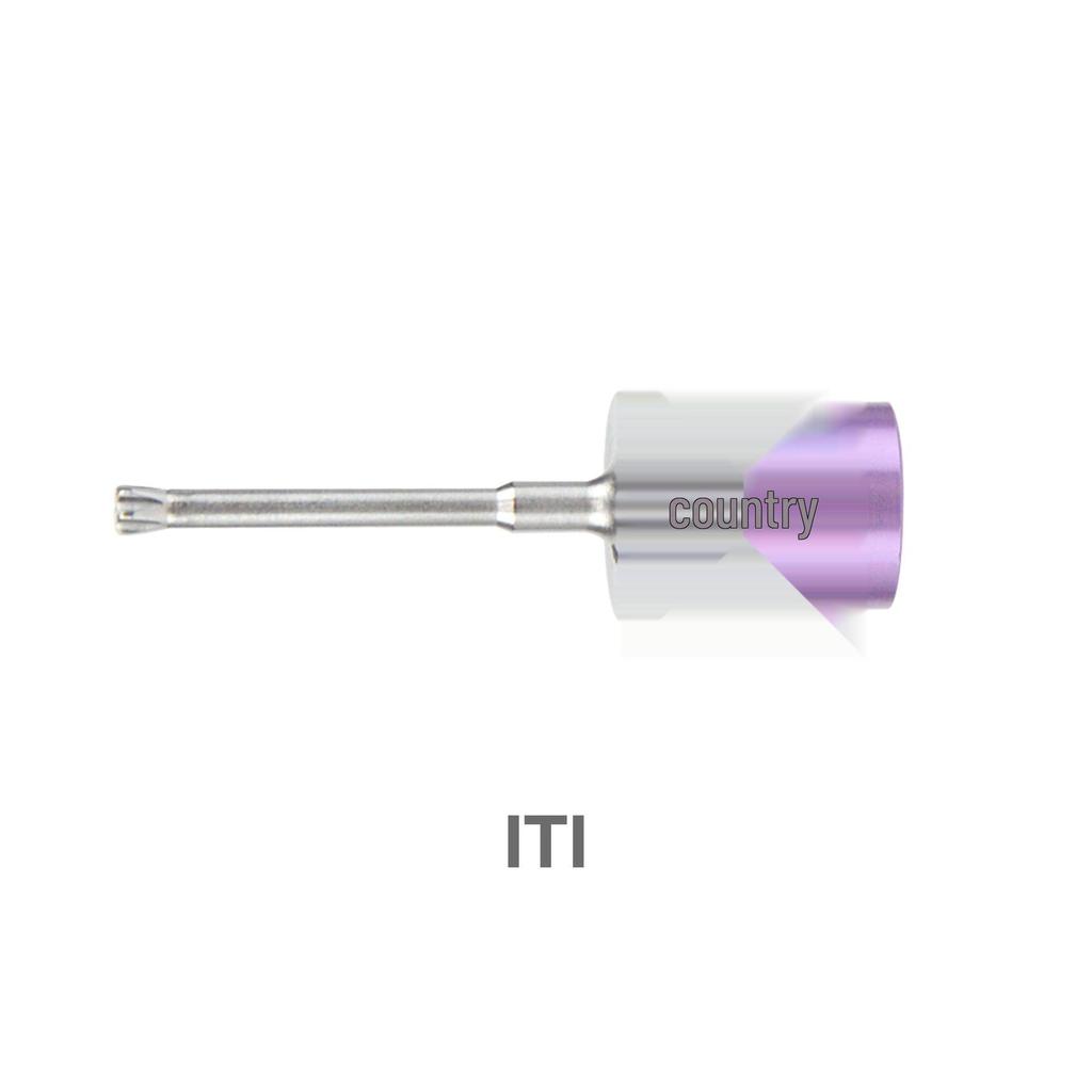 Dental Implant Screwdriver Set with Torque Wrench for Phase II Restoration