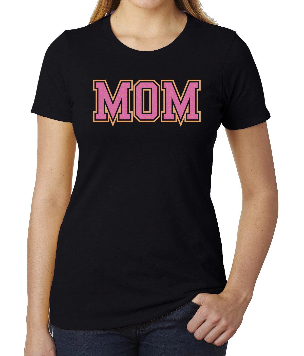 Floral Mom T-Shirt, Woman s Short sleeve tee, Cute Mom shirts M