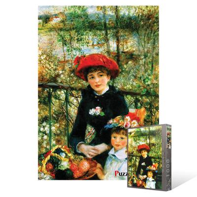 Two Sisters On the Terrace - 1000 Piece Jigsaw Puzzle, Popular Korean Puzzle
