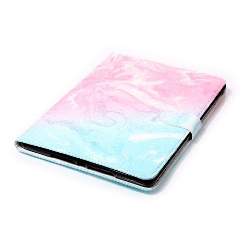 Elegant Marble Pattern Folio Flip Cover For Ipad With Premium Pu Material