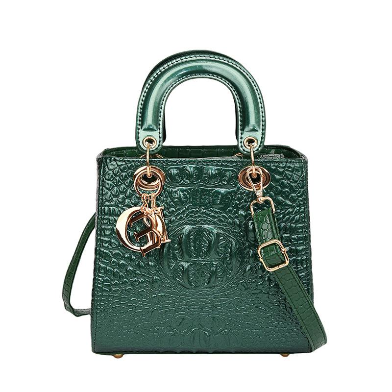 

Новые - Стильные легкие роскошные банкетные сумки, модные сумки с рисунком крокодила для одного - плечо