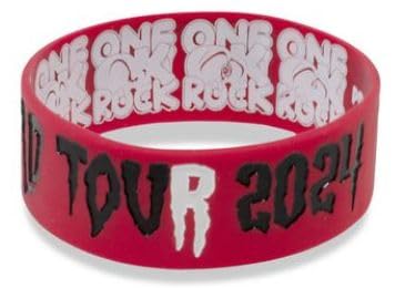 ONE OK ROCK 2024 WORLD TOUR Rubber Band (Red)