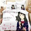 3D Anime As The Moon, So Beautiful Bedding Set,Duvet Cover Bed Set Quilt Cover Pillowcase,King Queen Twin Size Boys Girls Adults