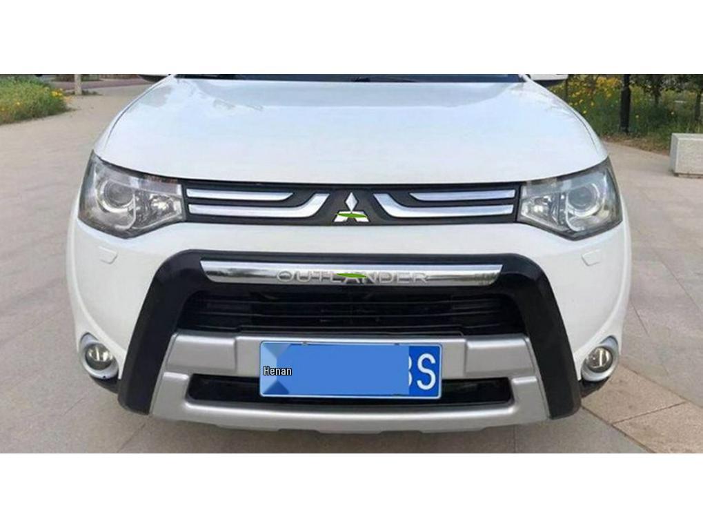 Ochrany předního a zadního nárazníku pro Mitsubishi Outlander 2013-2015