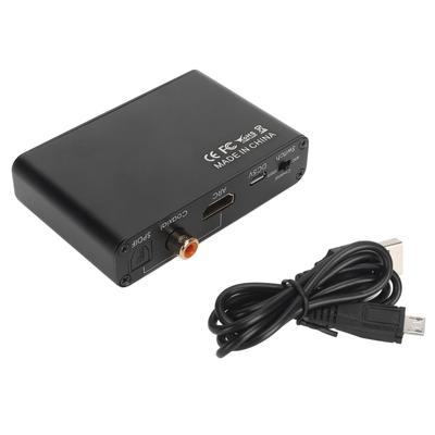 HD Çıkış ARC Ses Çıkarıcı 192KHz Optik SPDIF 3.5mm Kulaklık Portu Dijital Analog Ses