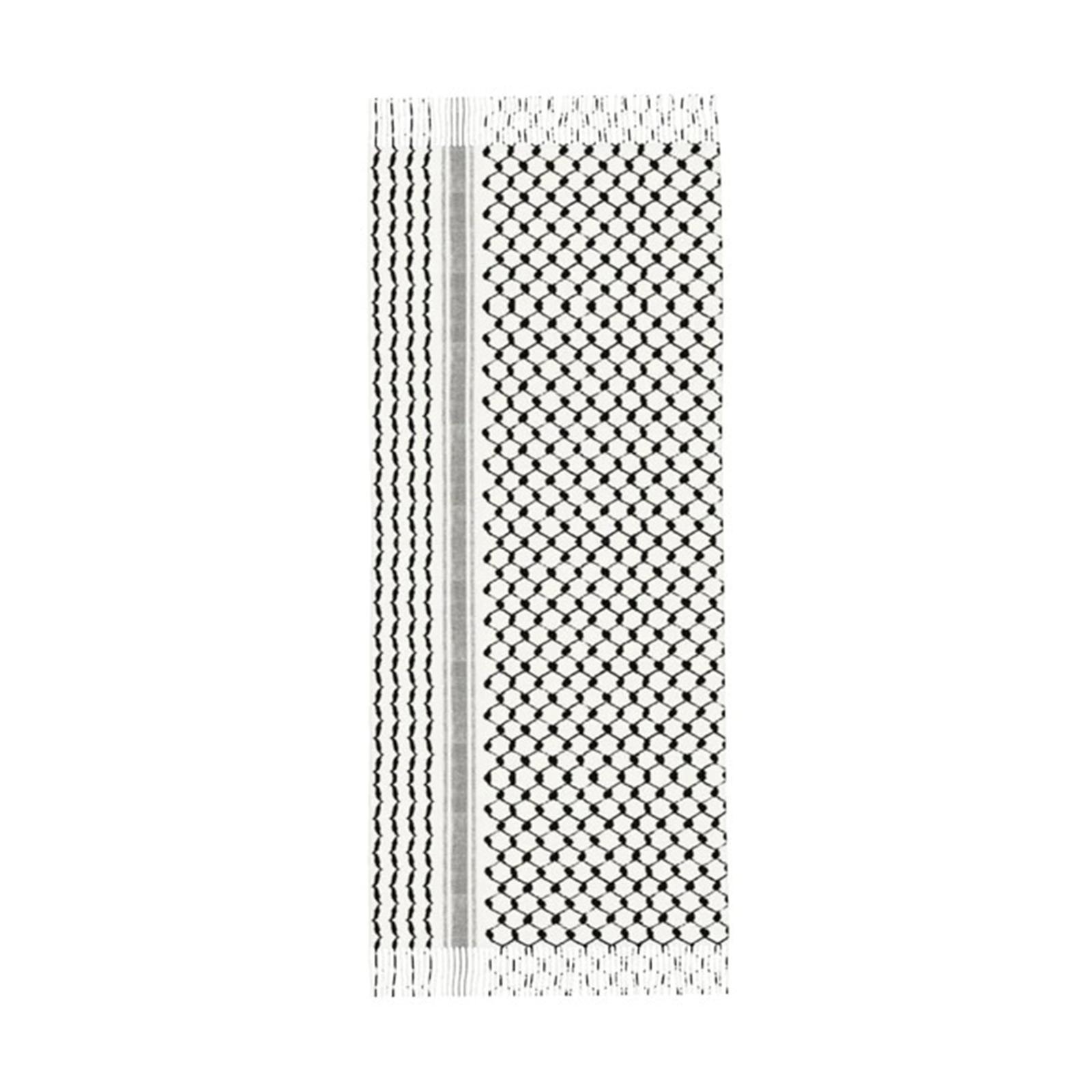 

Взрослая арафатка в арабском стиле для молитвы, для свадьбы, для церкви, для путешествий на открытом воздухе, кефия с длинными кистями, принадлежности для жаркой погоды A