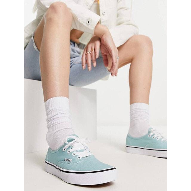 

Аутентичные голубые кроссовки Vans