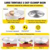 Electric Ceramic Plate Ceramic Mechanical Working Clay Art DIY Art 350W 25CM